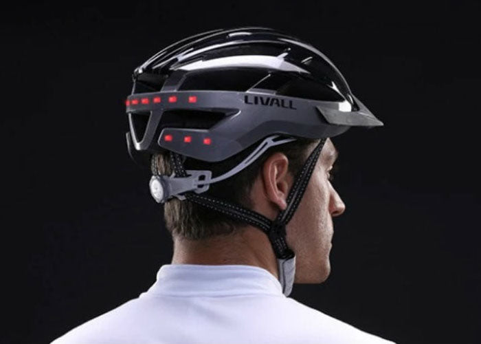 Be safer at night with the Livall range of lighted bike helmets