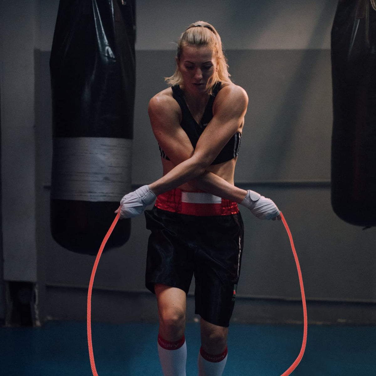 3 Pcs Flow Fitness Training Ropes  for Men &amp; Women - 9 ft