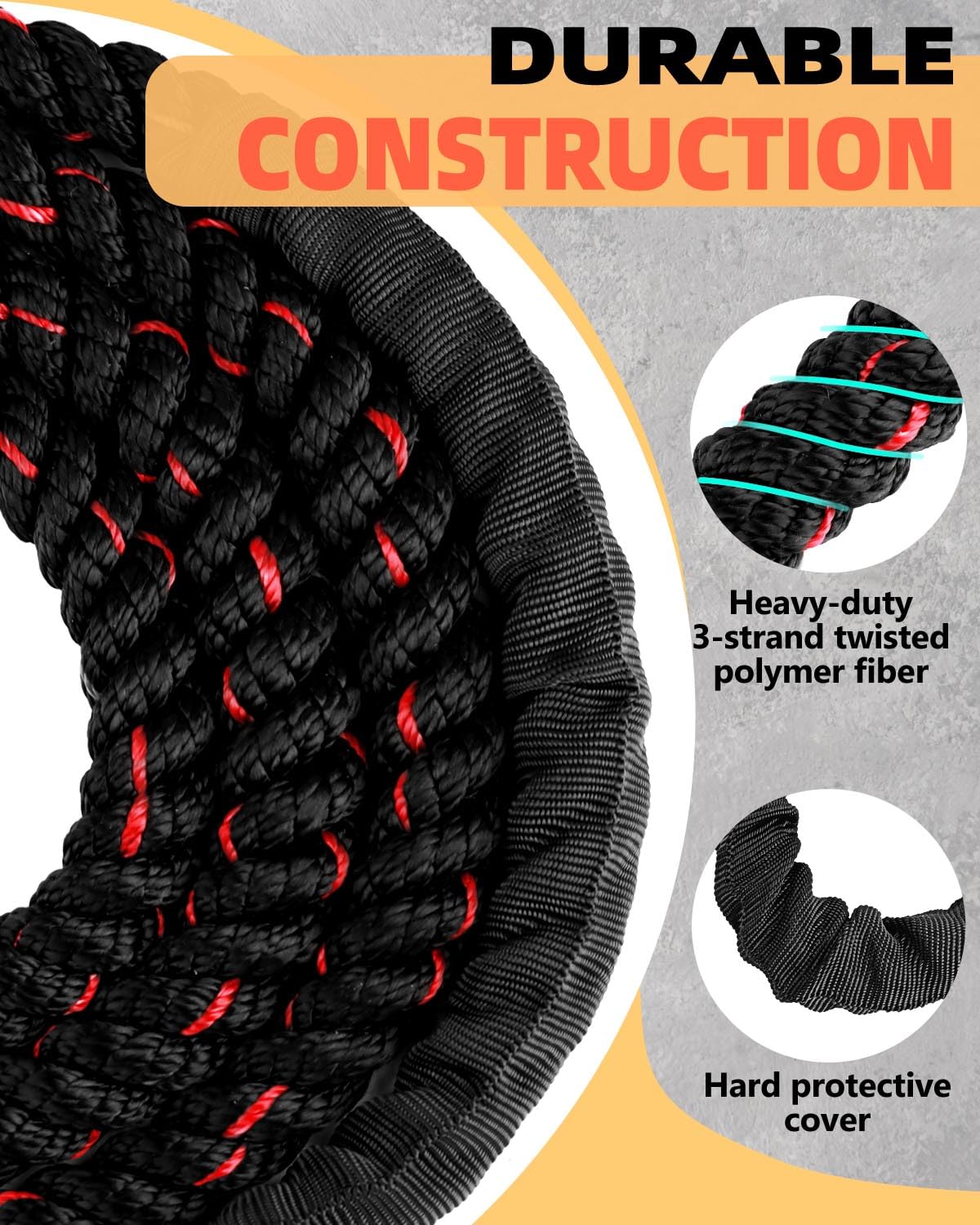 Frelaxy Jump Rope 1LB - Weighted Jump Rope for beginners