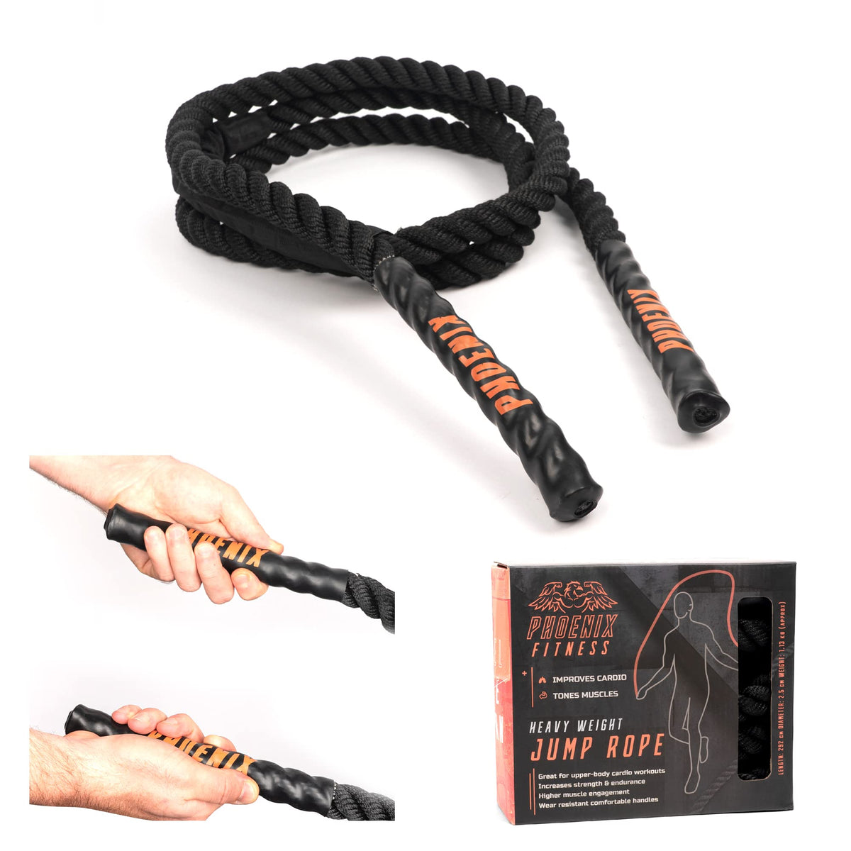 Phoenix Fitness Weighted Skipping Rope