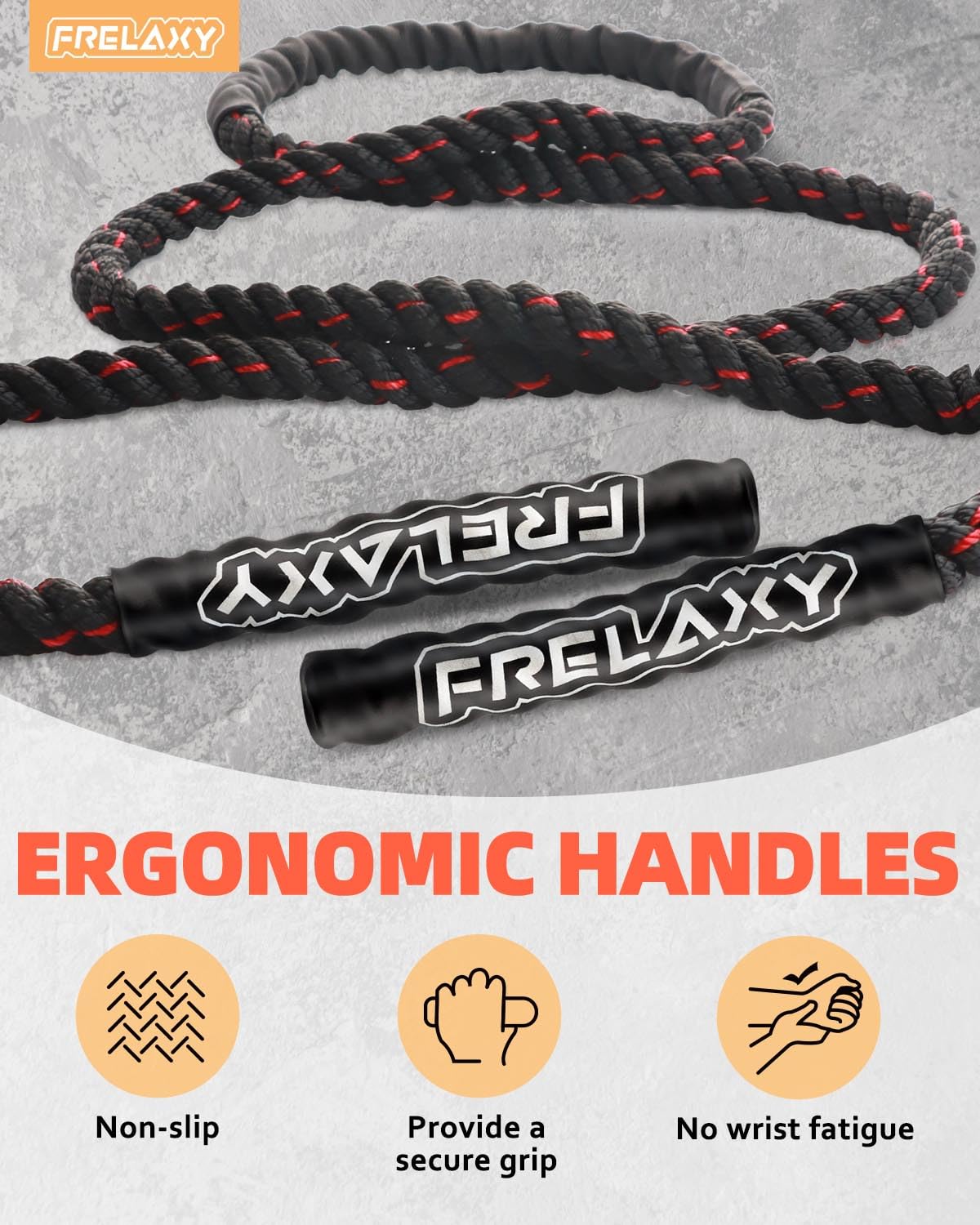 Frelaxy Jump Rope 1LB - Weighted Jump Rope for beginners