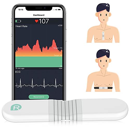 Wellue VisualBeat Strap-Free Heart Rate Monitor - Kit Radar