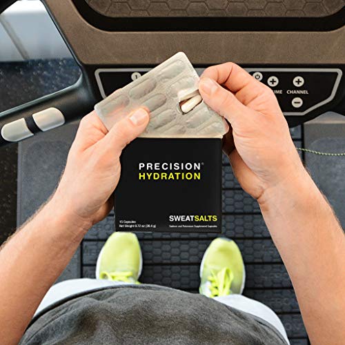 Precision Hydration SweatSalts - 15 Electrolyte/Salt Capsules - Kit Radar