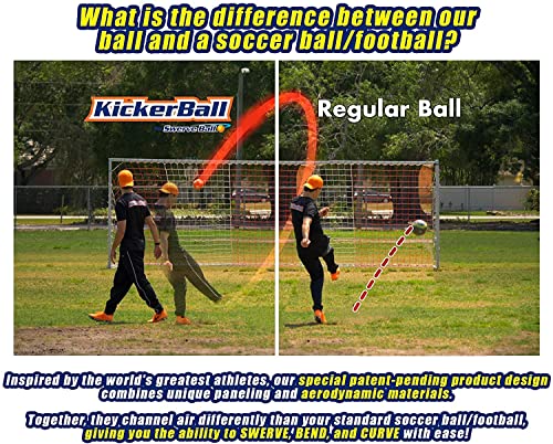 Buy KickerBall Bend Curve & Swerve Ball (Orange) Online in Dubai & the  UAE